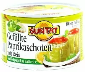 Suntat Gefüllte Paprikaschoten mit reis 350g